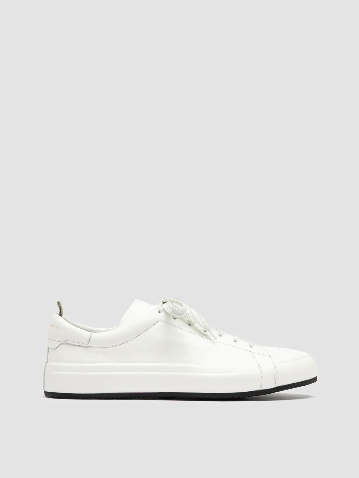Officine Creative EASY 001 Sneakers Basse in Pelle Bianca Offerta esclusiva