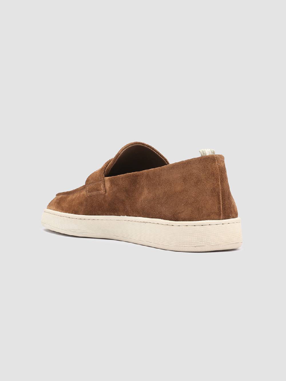 Officine Creative HERBIE 001 Mocassini Penny Loafer in Pelle Scamosciata Marrone Black Friday