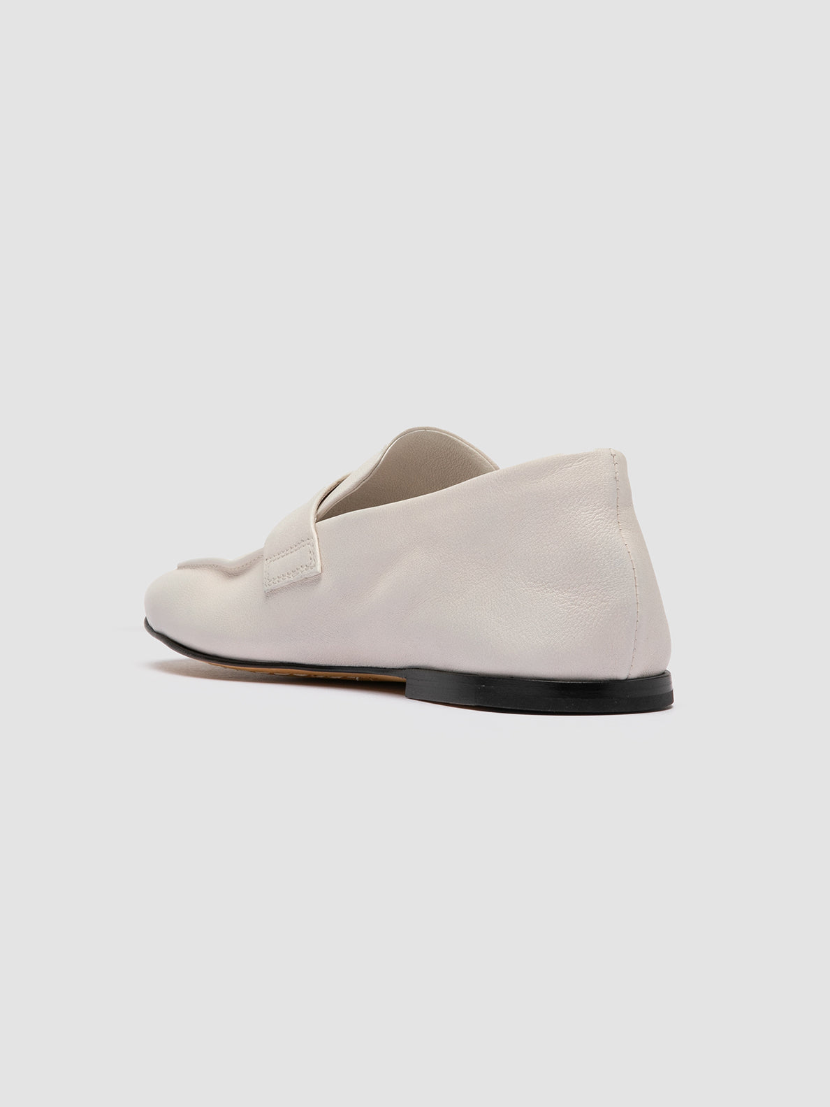 Officine Creative BLAIR 001 Mocassini in Pelle Bianca Offerta natalizia
