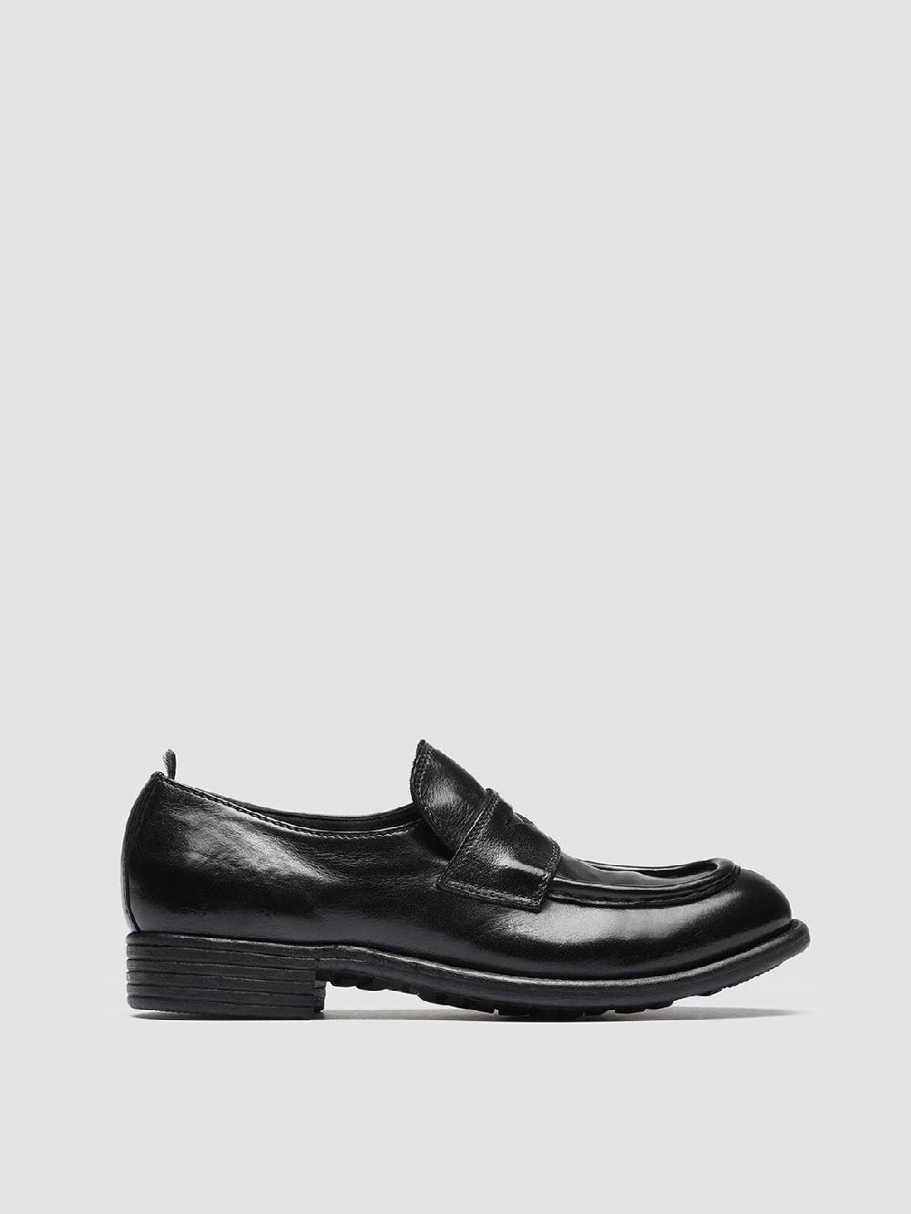 Officine Creative CALIXTE 020 Mocassini in Pelle Nera Offerta Anniversario