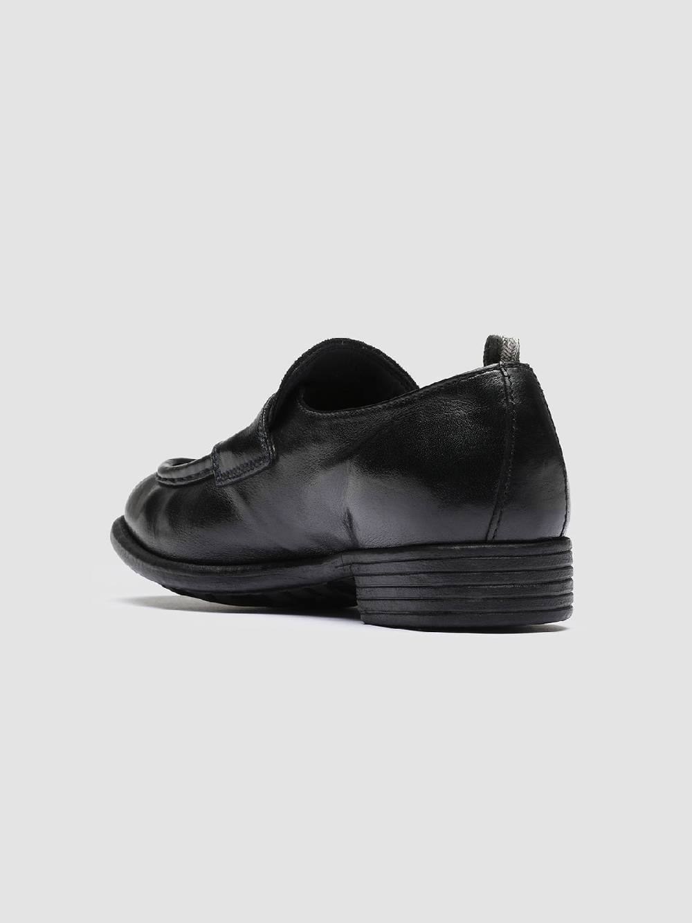 Officine Creative CALIXTE 020 Mocassini in Pelle Nera Offerta Anniversario