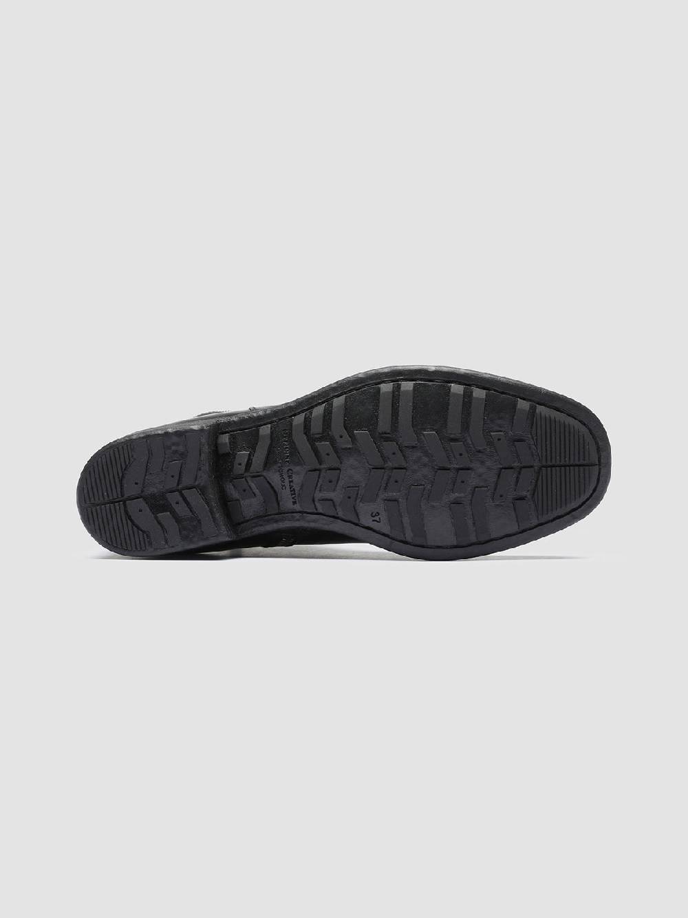 Officine Creative CALIXTE 020 Mocassini in Pelle Nera Offerta Anniversario
