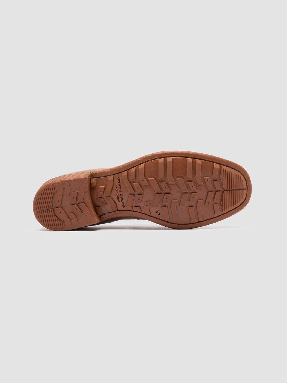 Officine Creative CALIXTE 020 Mocassini in Pelle Marrone Smaltimento dello stoccaggio
