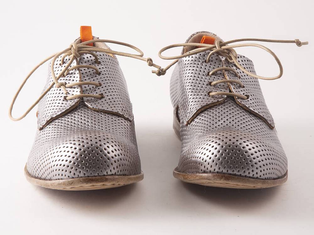 Openclosedshoes GRETTA35 LAMIER ACCIAIO Spedizione Gratuita