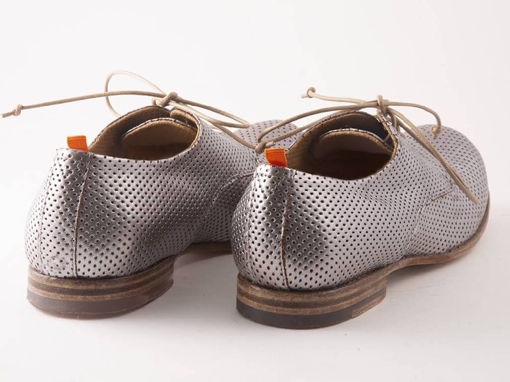 Openclosedshoes GRETTA35 LAMIER ACCIAIO Spedizione Gratuita