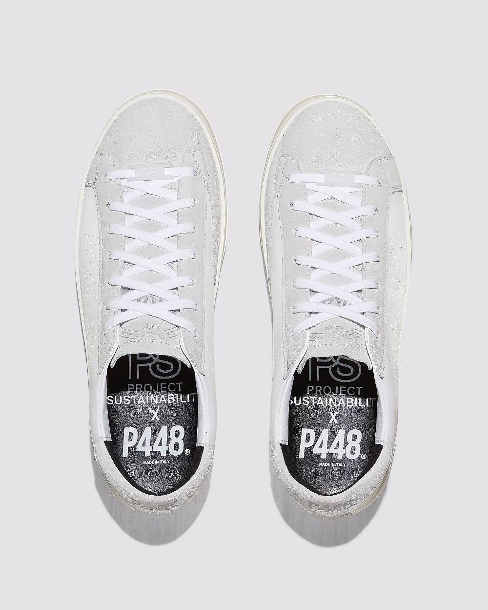 P448 John Recycled White Qualità Garantita