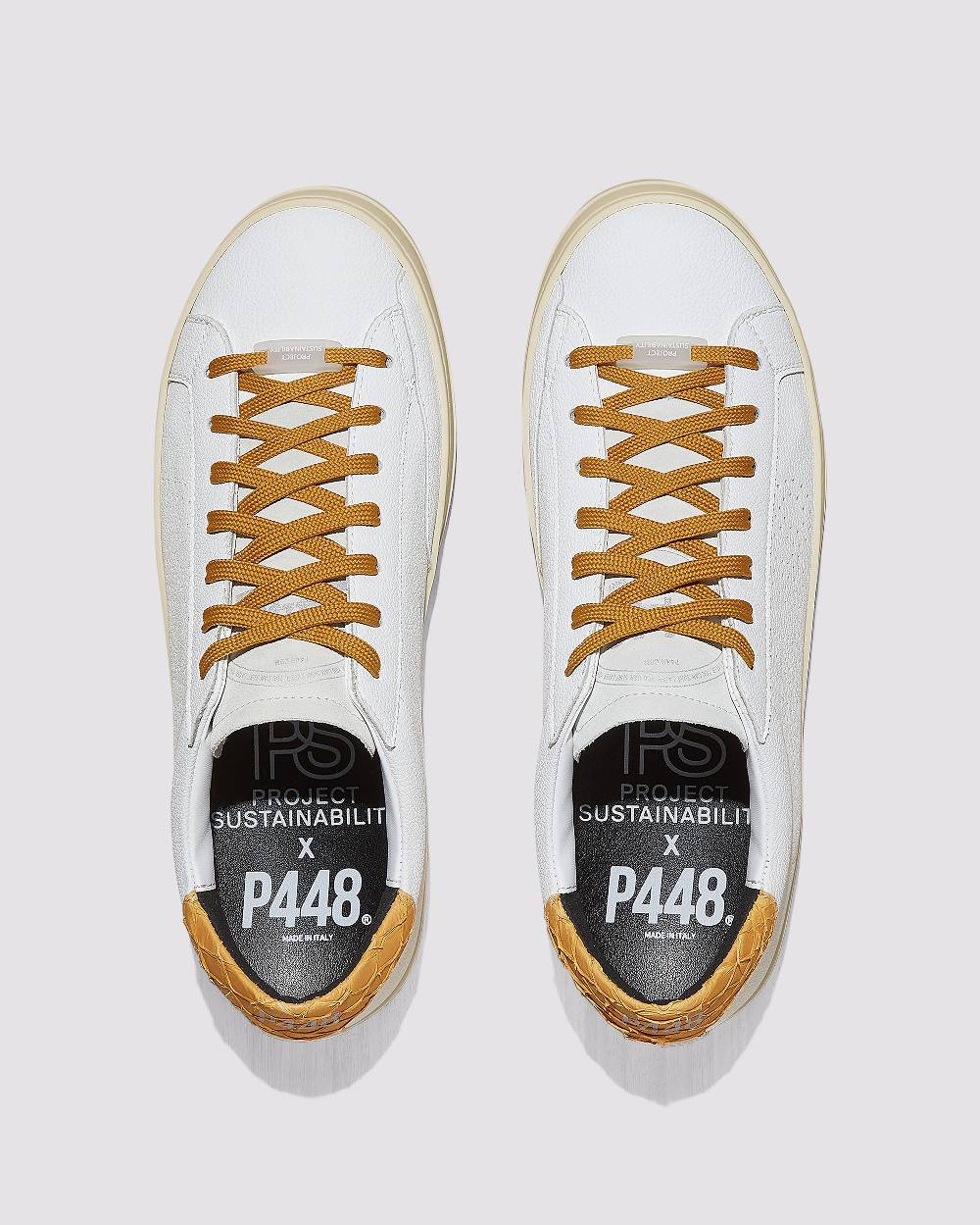 P448 John Carp/Mustard Moda