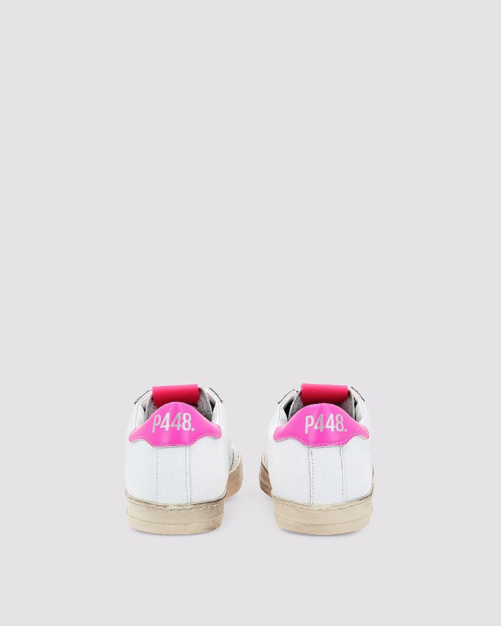 P448 John Recycled White/Fuchsia Spedizione Gratuita