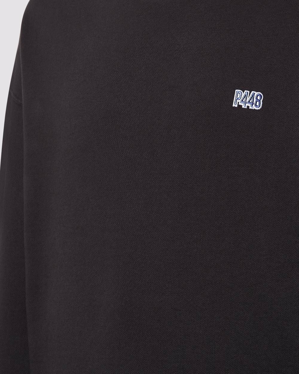 P448 P448 Sweatshirt Black Vendita Economica