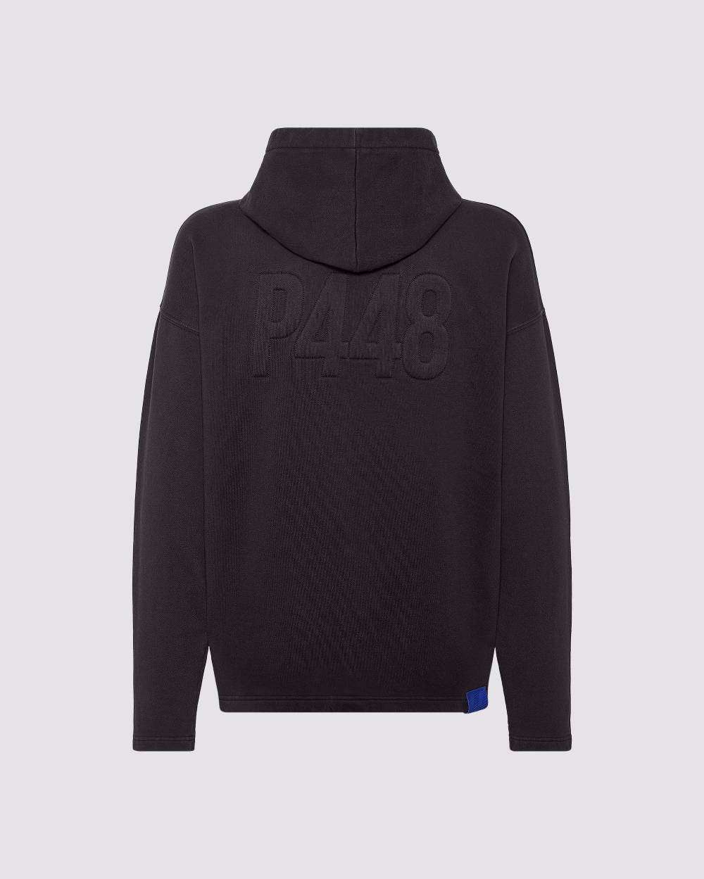 P448 P448 Hoodie Black Saldi Di Fabbrica