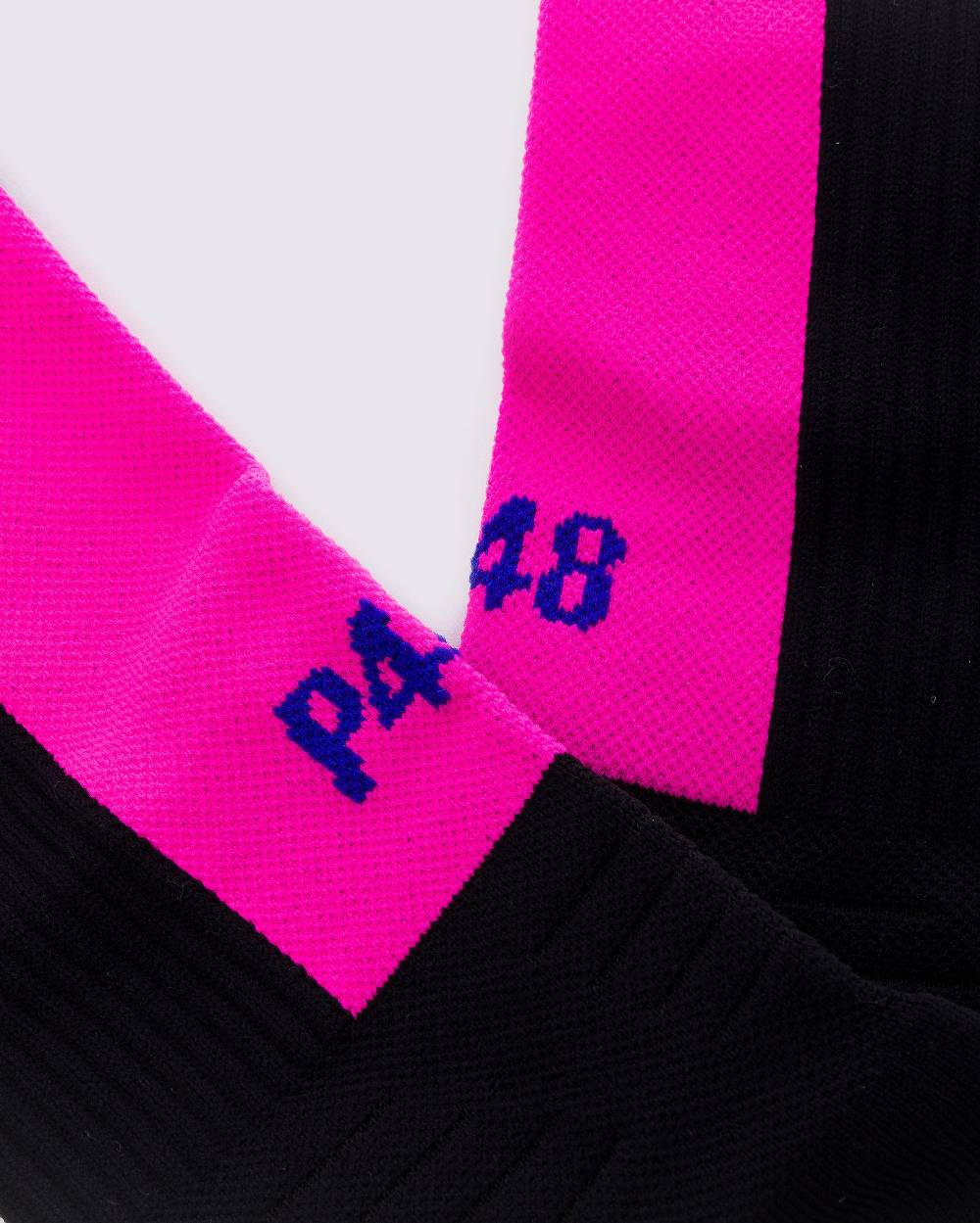 P448 Socks Black/Pink Moda