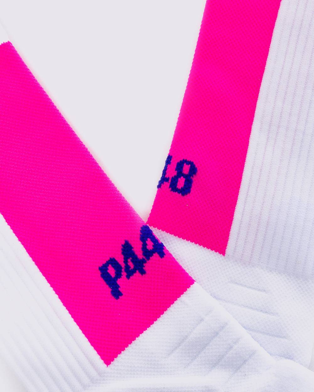 P448 Socks White/Pink 2025