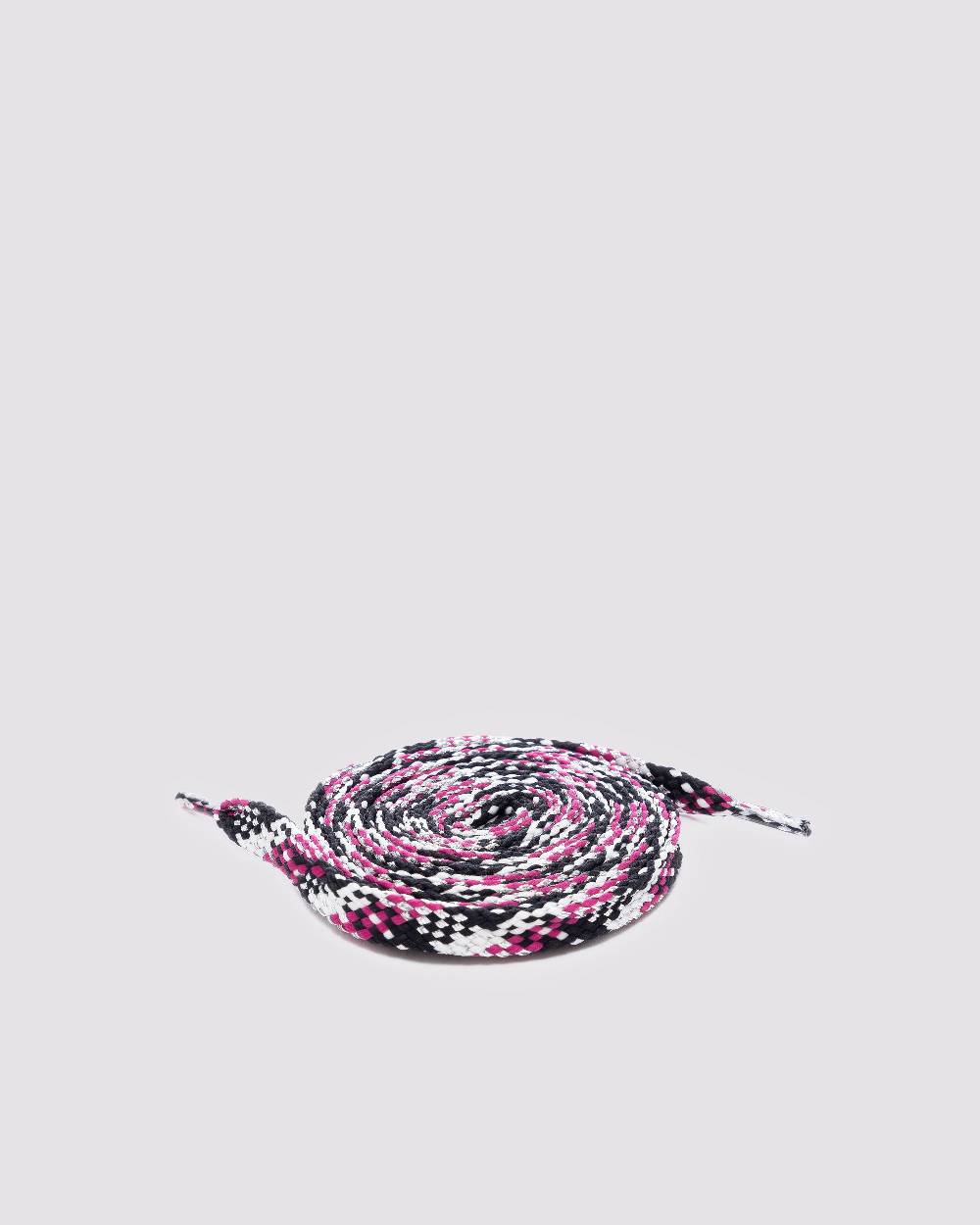 P448 Shoelaces Multi Fuchsia In Linea