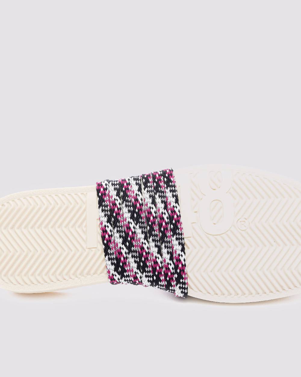 P448 Shoelaces Multi Fuchsia In Linea