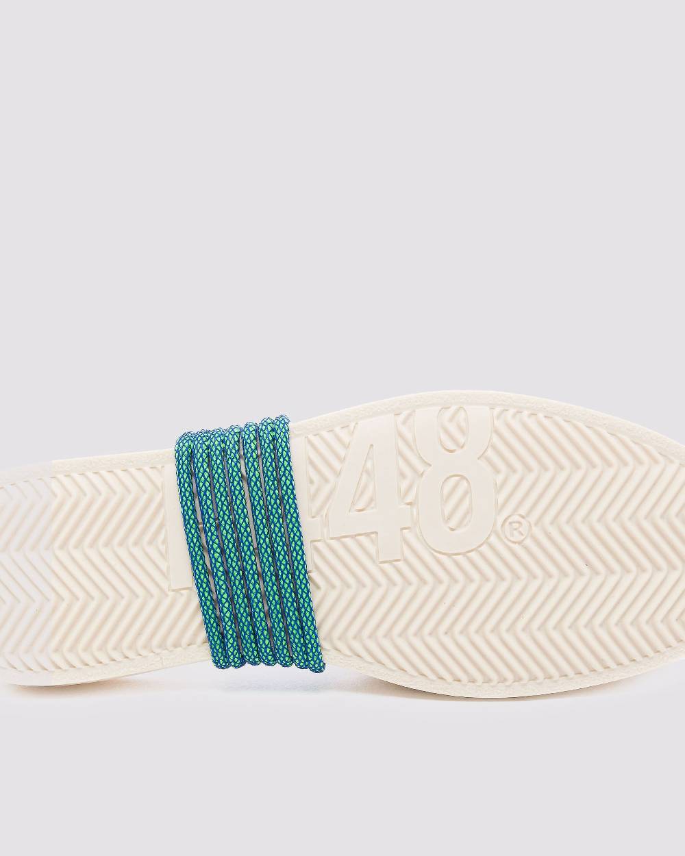 P448 Shoelaces Multi Blue Qualità
