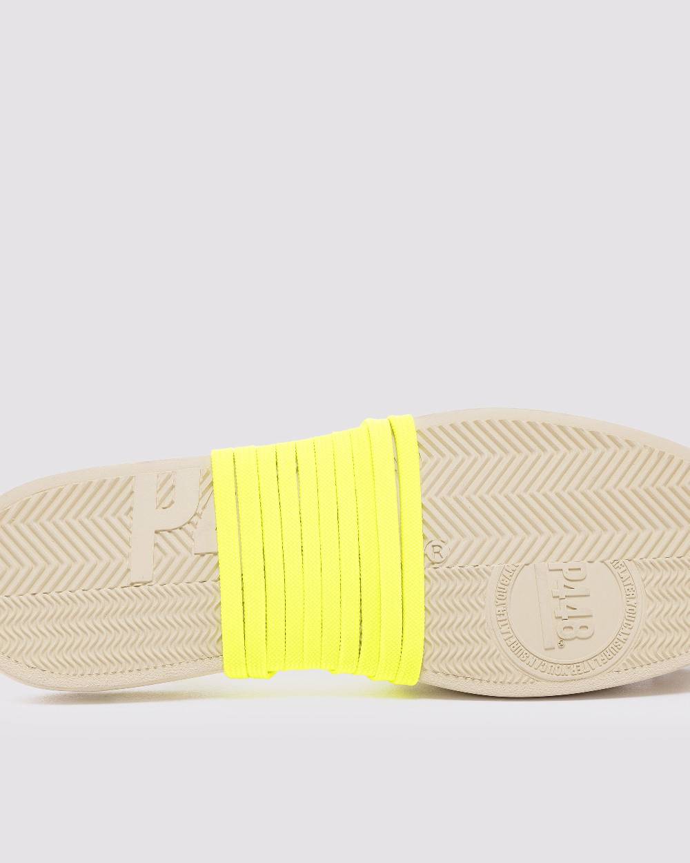 P448 Shoelaces Fluo Yellow Negozi Online