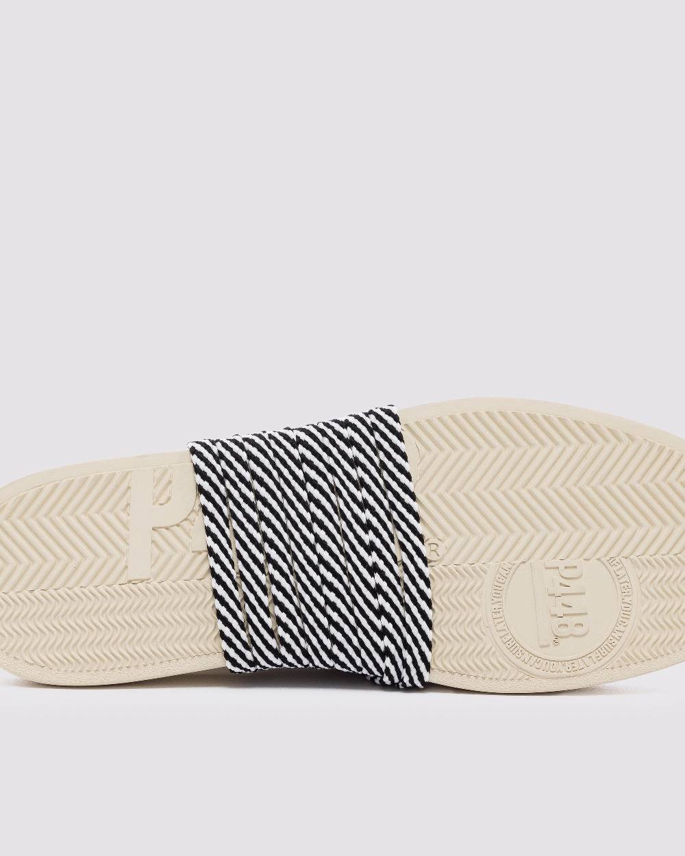 P448 Shoelaces Multi Black/White Novità