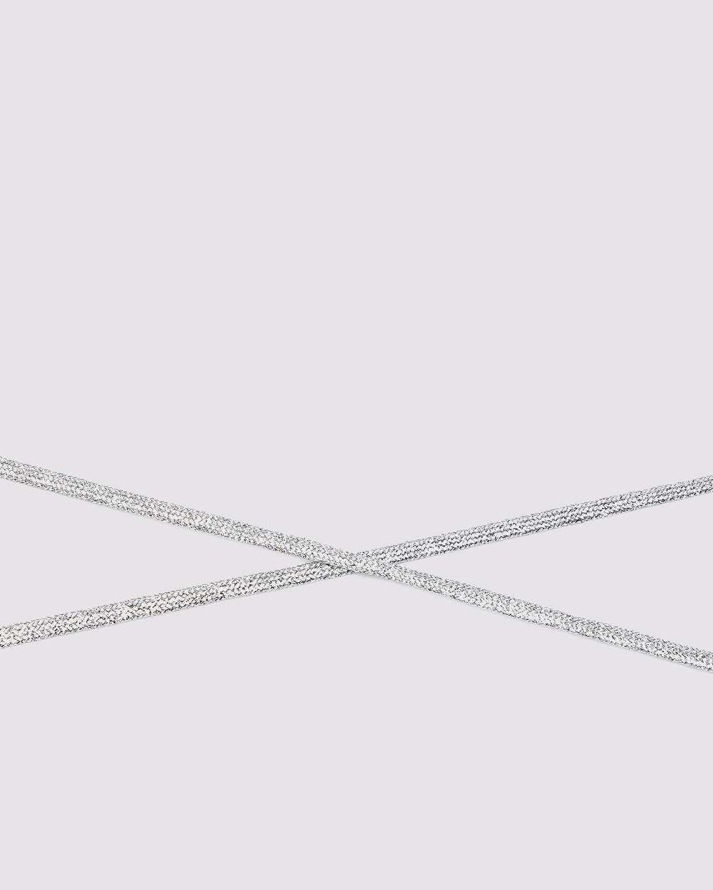 P448 Shoelaces Silver Hotsell