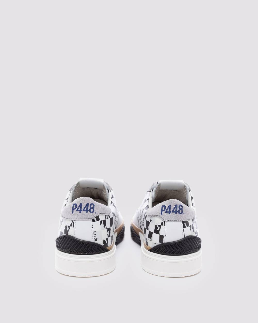 P448 Half Pipe Stained Check Consegna Veloce