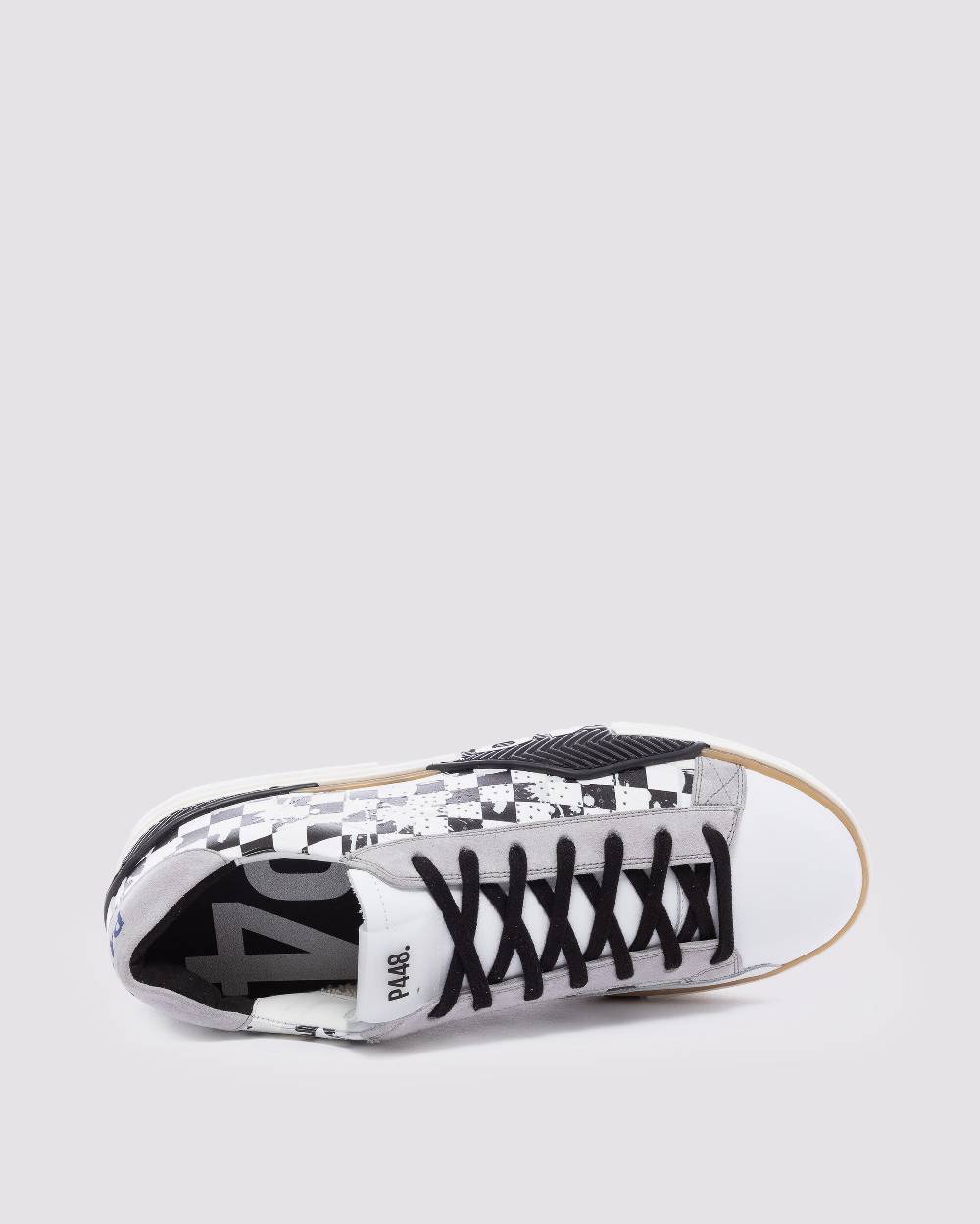P448 Half Pipe Stained Check Consegna Veloce