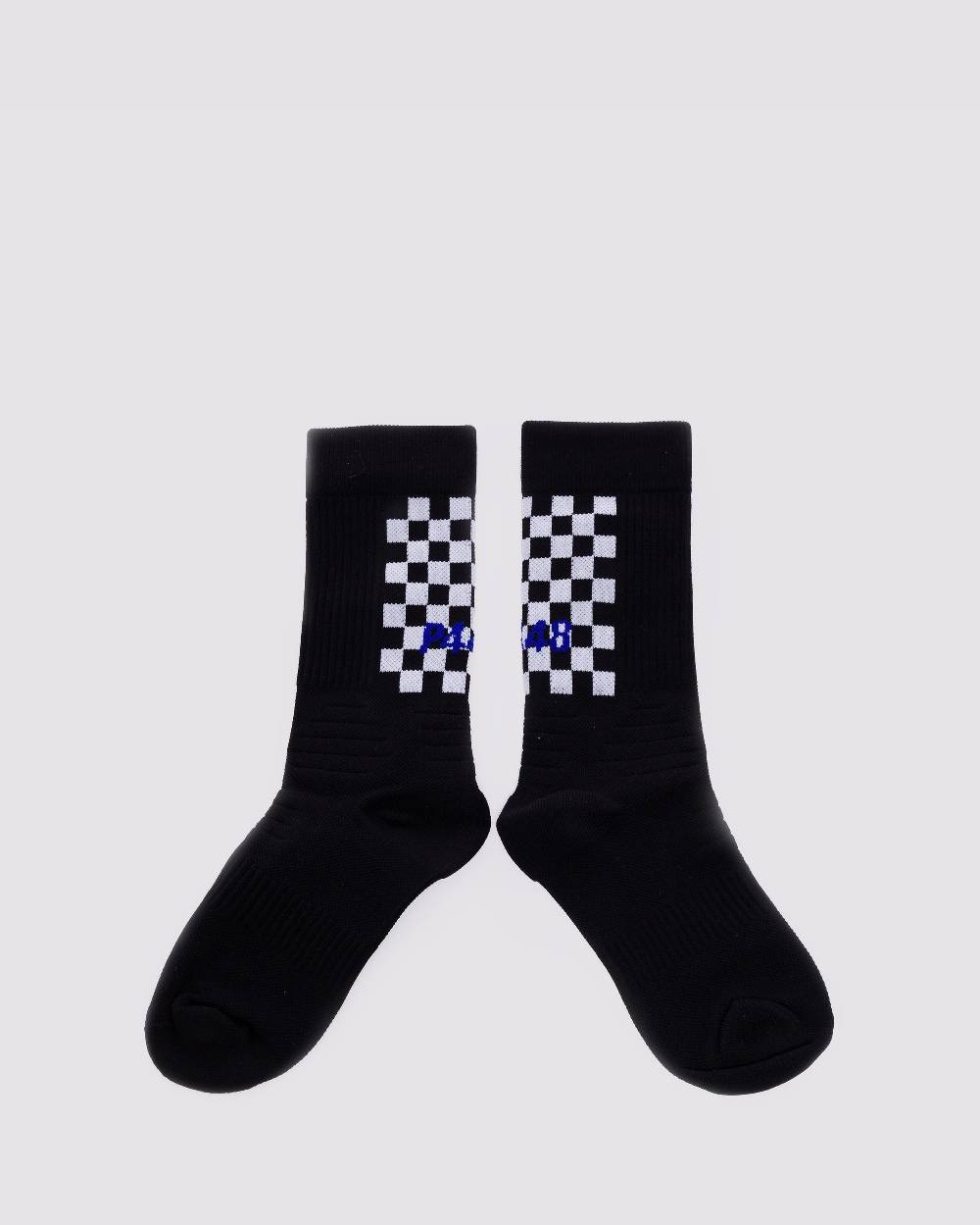 P448 Socks Black/Check Soddisfazione Garantita