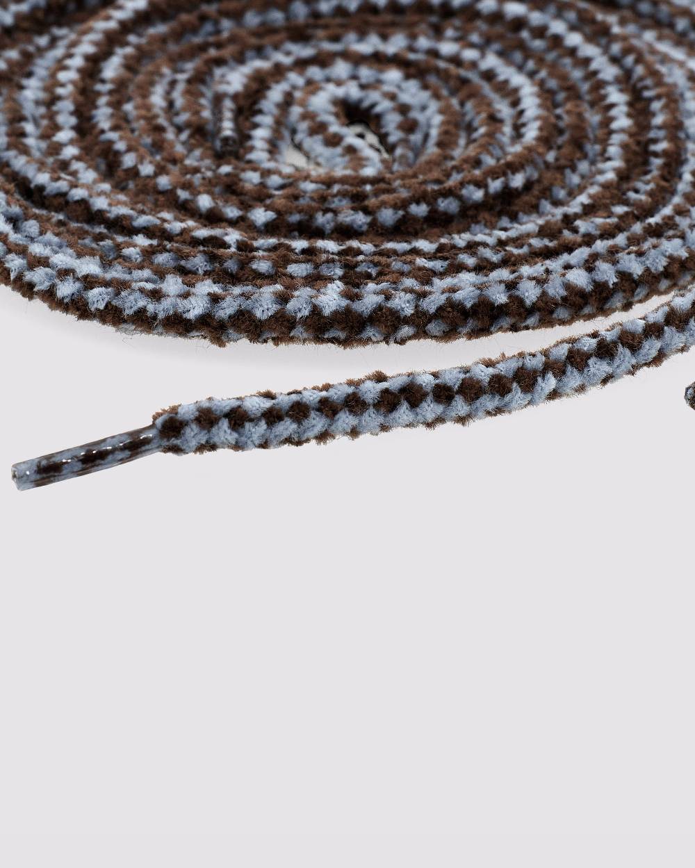 P448 Shoelaces Brown/Light Blue Offerte