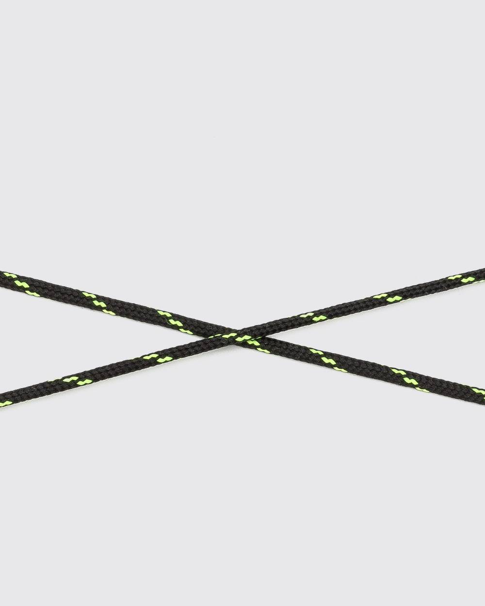 P448 Shoelaces Black/Yellow Hotsell
