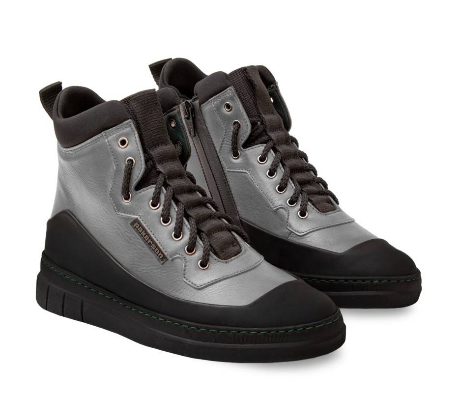 Pakerson STIVALETTO APUANE PELLE GRIGIO SMOG Negozio