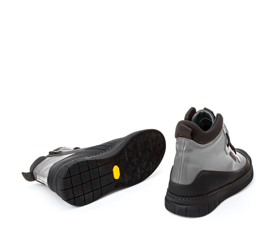 Pakerson STIVALETTO APUANE PELLE GRIGIO SMOG Negozio