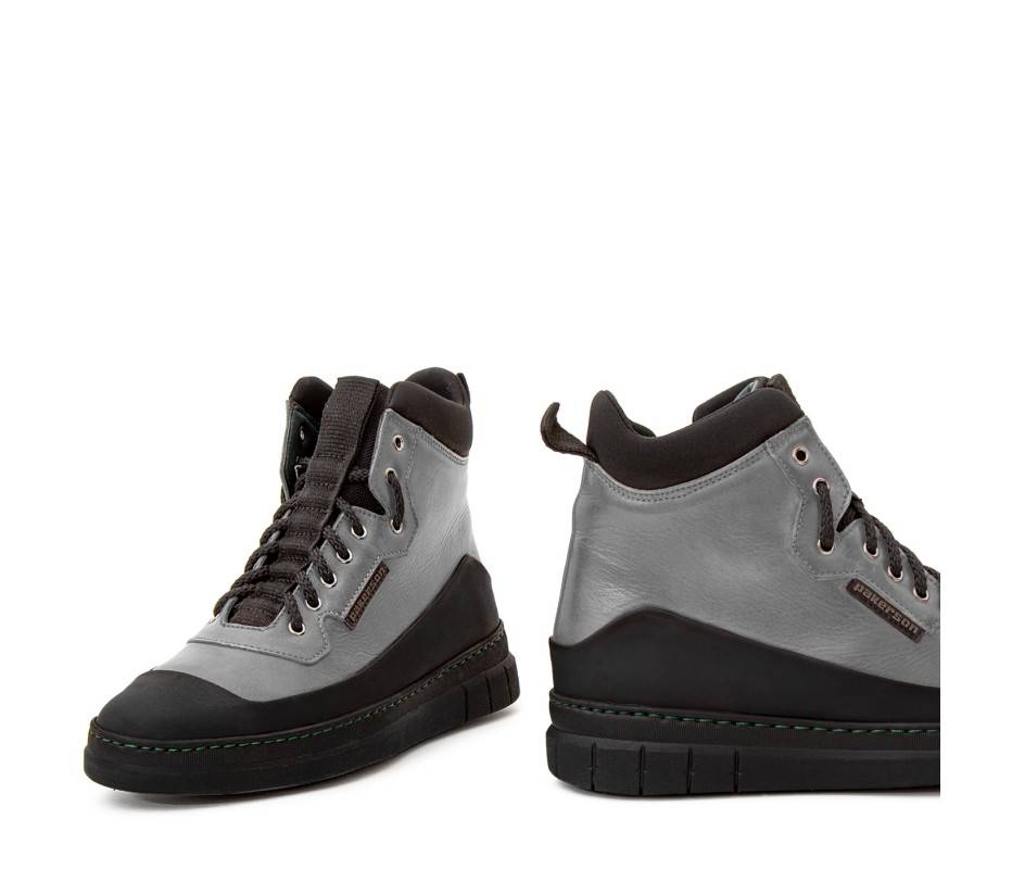 Pakerson STIVALETTO APUANE PELLE GRIGIO SMOG Negozio