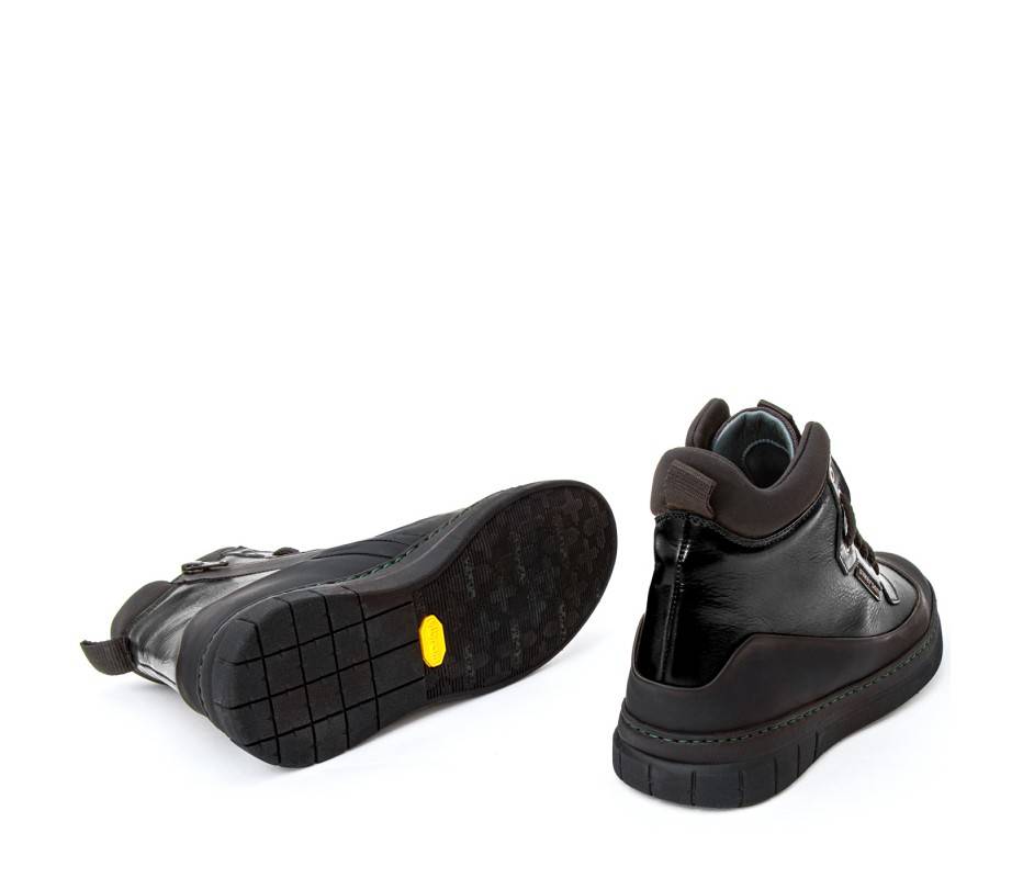 Pakerson STIVALETTO APUANE PELLE NERA Moda