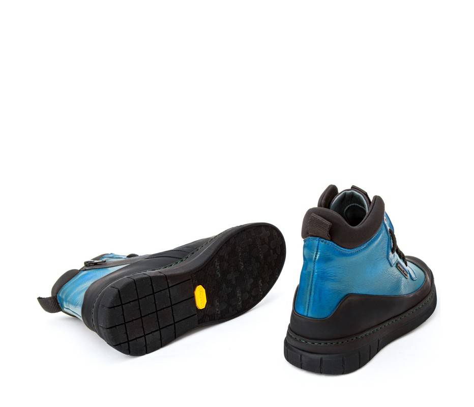 Pakerson STIVALETTO APUANE PELLE AZZURRO CIELO 2025