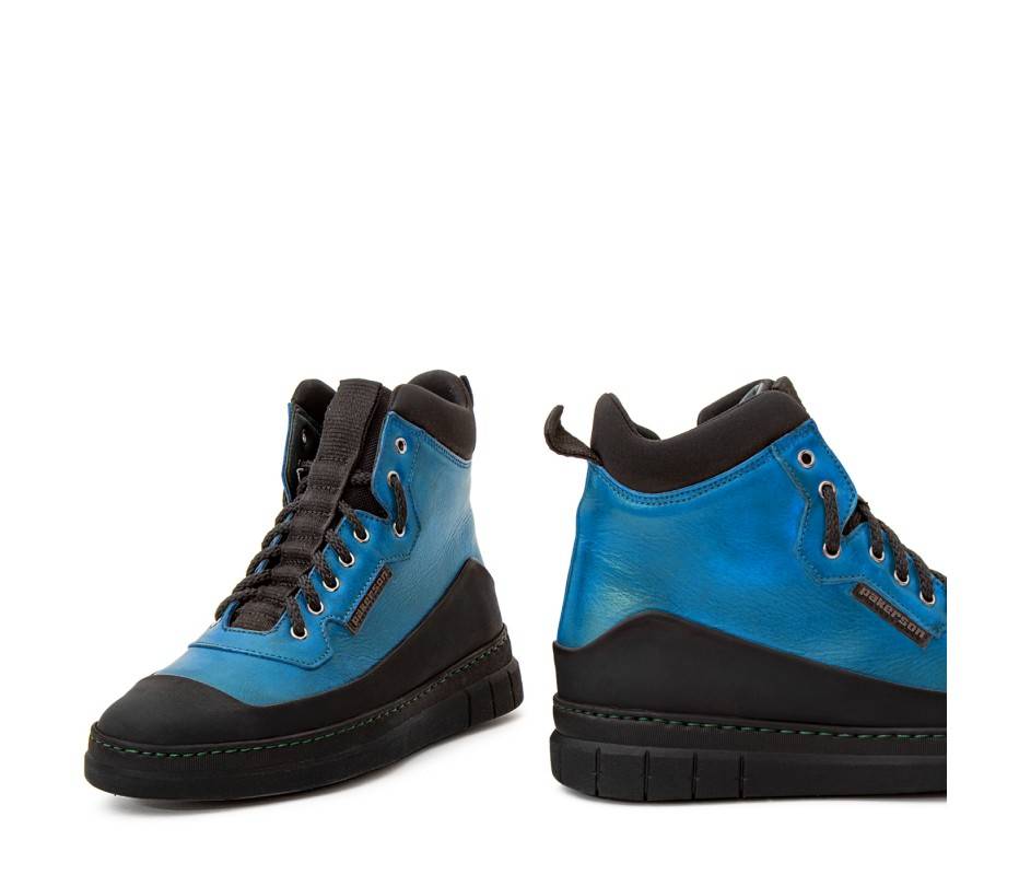 Pakerson STIVALETTO APUANE PELLE AZZURRO CIELO 2025