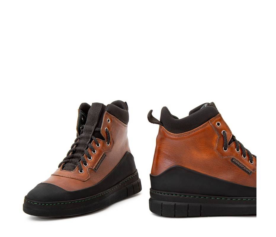 Pakerson STIVALETTO APUANE PELLE MARRONE TAN Promozione