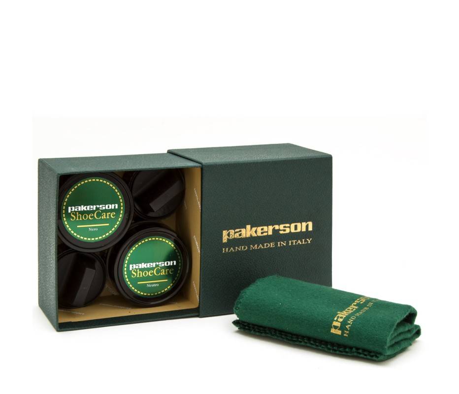 Pakerson KIT DI PULIZIA CURA DELLA SCARPA Consegna Veloce