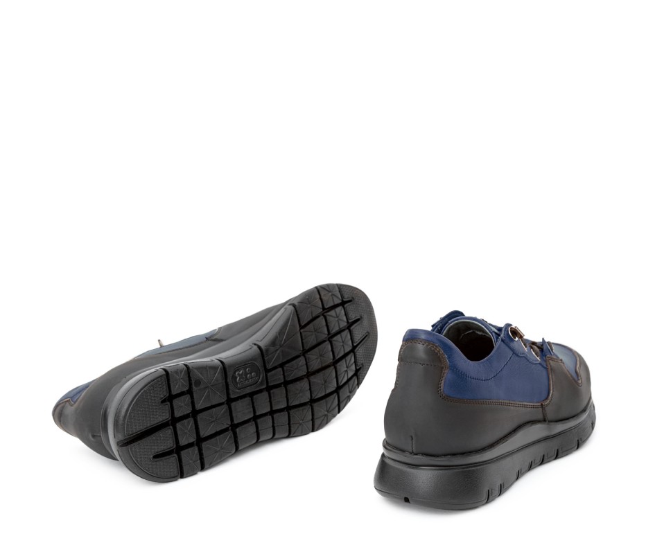 Pakerson SNEAKER AMIATA PELLE BLU NAVY Sottocosto
