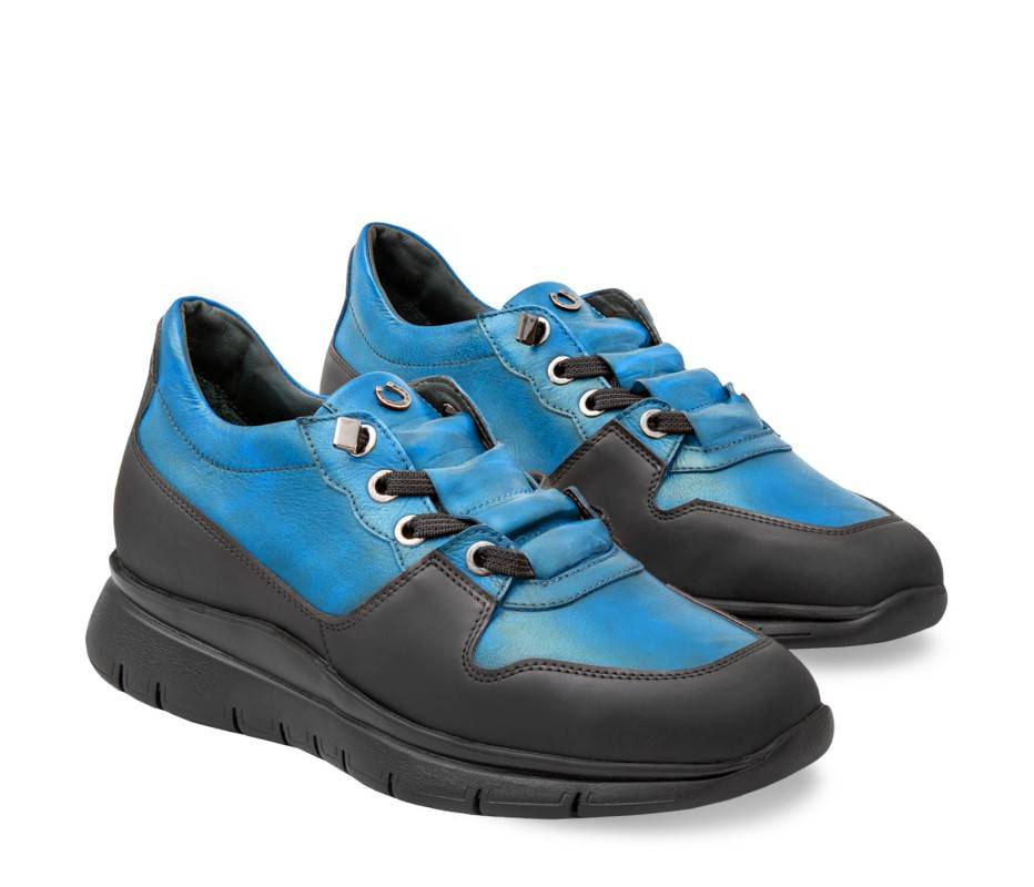Pakerson SNEAKER AMIATA PELLE AZZURRO CIELO Convenienza