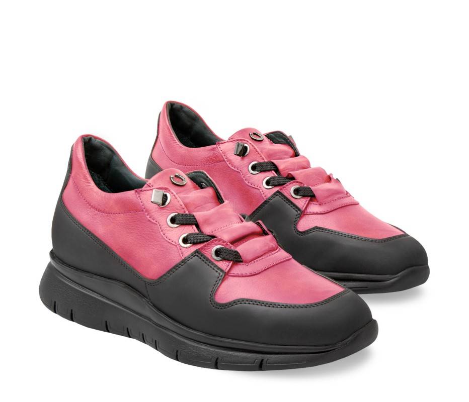 Pakerson SNEAKER AMIATA PELLE ROSA In Vendita