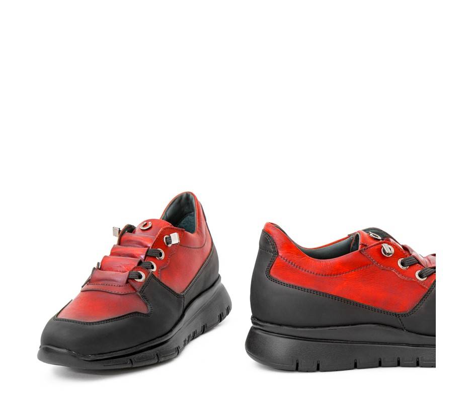 Pakerson SNEAKER AMIATA PELLE ROSSA Saldi