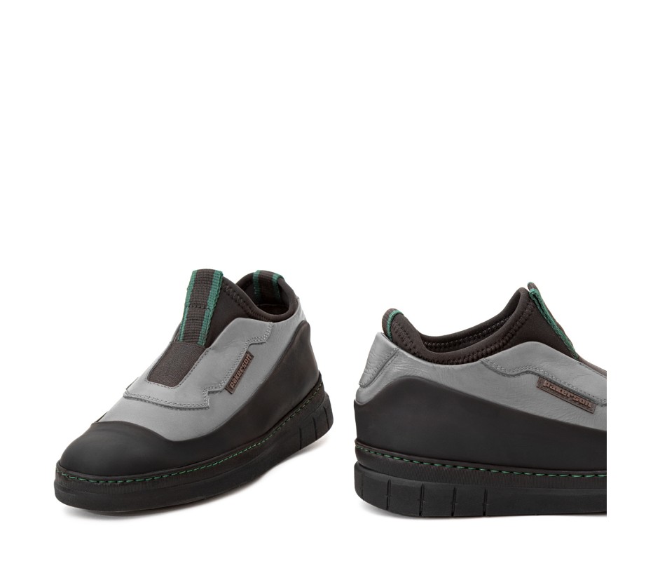 Pakerson SCARPA ABETONE PELLE GRIGIO SMOG Vendita Calda