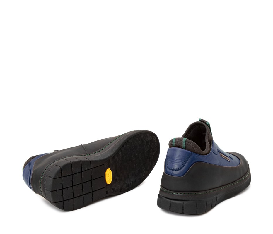 Pakerson SCARPA ABETONE PELLE BLU NAVY Vendita Economica