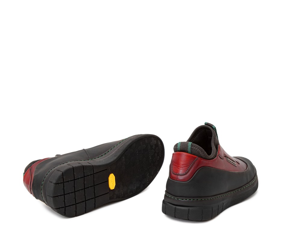 Pakerson SCARPA ABETONE PELLE ROSSO BORDEAUX 2025