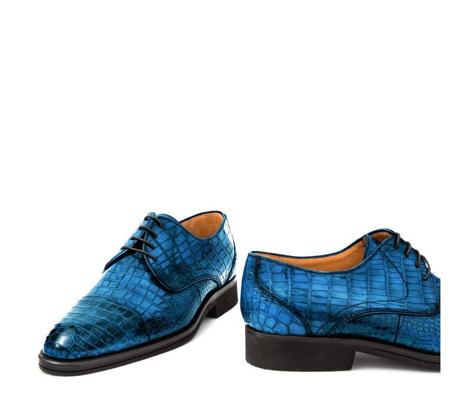 Pakerson DERBY FIRENZE ALLIGATORE AZZURRO BAY Vendita
