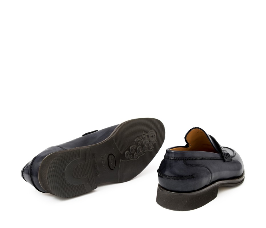 Pakerson MOCASSINO LUCCA PELLE GRIGIO STONE Negozi Online