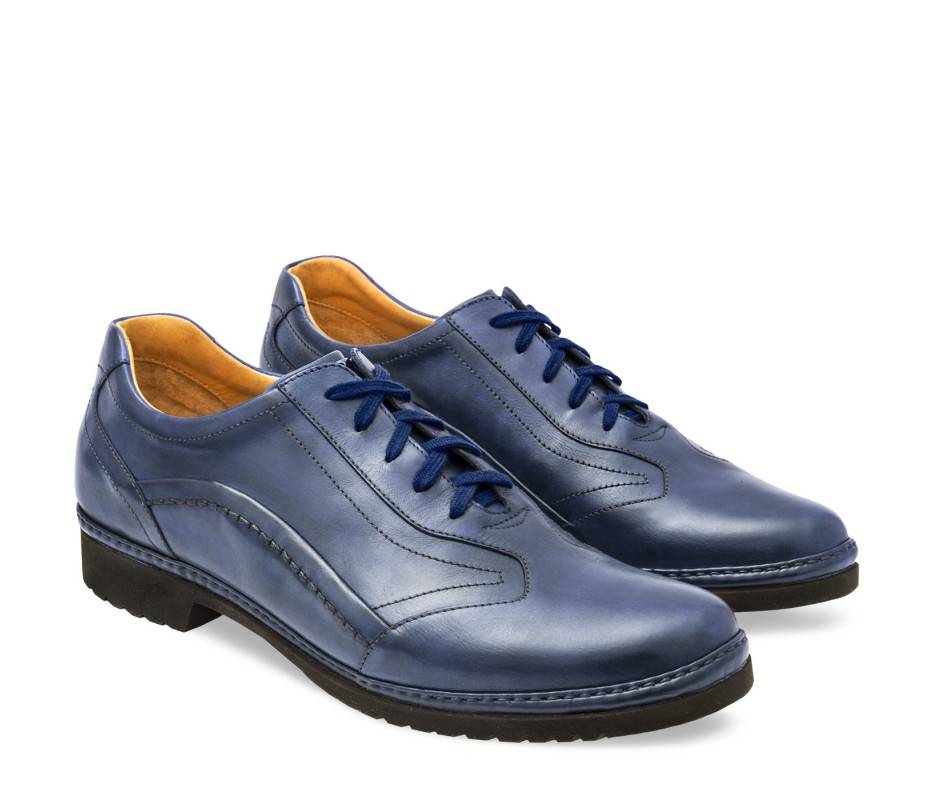 Pakerson DERBY PIENZA PELLE BLU NAVY Acquista Ora