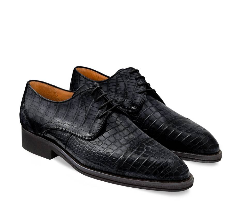 Pakerson DERBY FIRENZE ALLIGATORE GRIGIO STONE Promozione Limitata