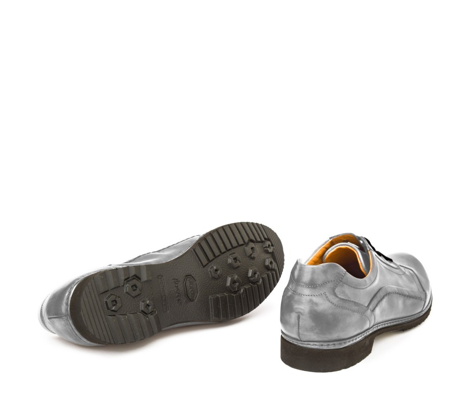 Pakerson DERBY PIENZA PELLE GRIGIO SMOG Shopping Online