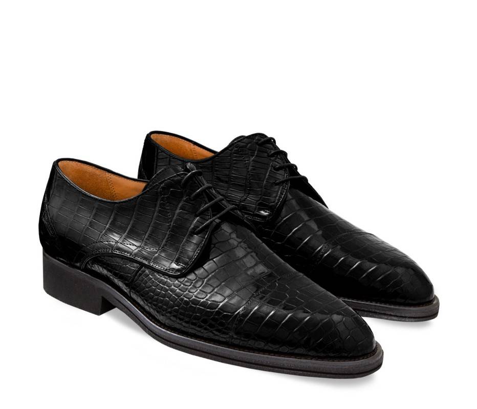 Pakerson DERBY FIRENZE ALLIGATORE NERO Prezzo Ridotto