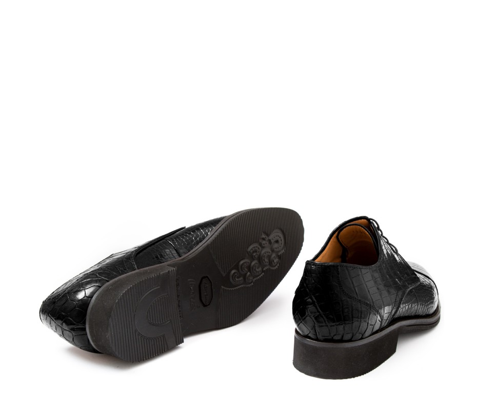 Pakerson DERBY FIRENZE ALLIGATORE NERO Prezzo Ridotto