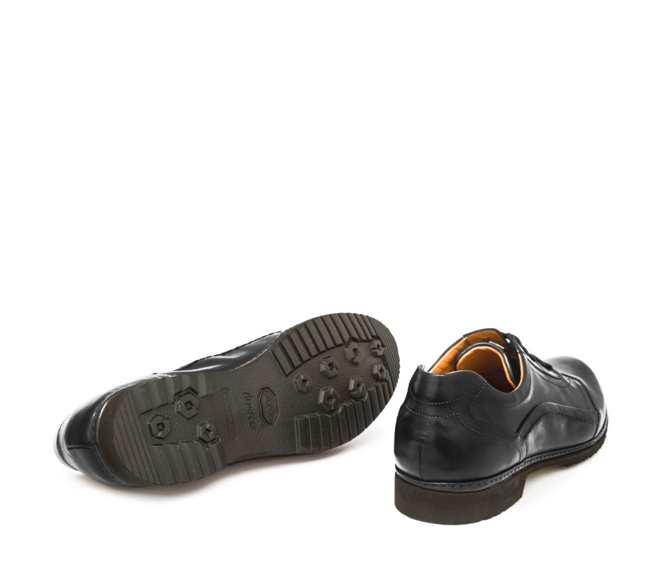 Pakerson DERBY PIENZA PELLE NERA Convenienza